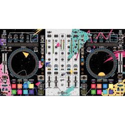 dj-skins - Denon MC7000 Synthwave Mizucat