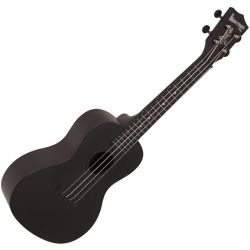 Kala Waterman KA-CWB-BK Black Konzert-Ukulele inkl. Gigbag
