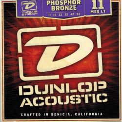 Dunlop Acoustic Phosphor Bronze ML Saitensatz Westerngitarre 011-052