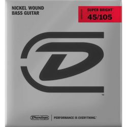 Dunlop Bass Super Bright Nickel Saitensatz E-Bass 045-105