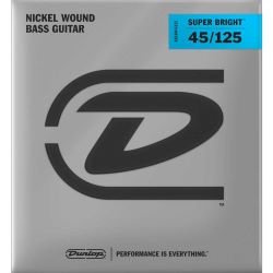 Dunlop Bass Super Bright Nickel Saitensatz 5-String E-Bass 045-125