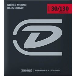 Dunlop Bass Nickel Taperwound Saitensatz 6-String E-Bass 030-130
