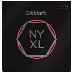 Daddario NYXL1052 Nickel Wound, Light Top Heavy Bottom 10-52