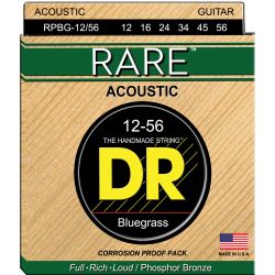 DR Rare Acoustic Guitar Saiten Bluegrass .012-.056