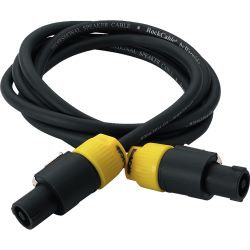 RockCable Lautsprecherkabel 2pol. 2m