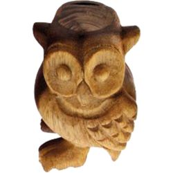 Holzeule zum Anblasen Klein