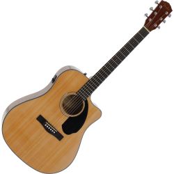 Fender CD-60SCE Natural WN Westerngitarre
