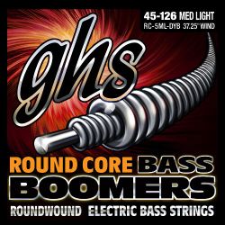 GHS Round Core Bass Boomers RC-5ML-DYB Bass 5-Saiter Satz ML 045-126