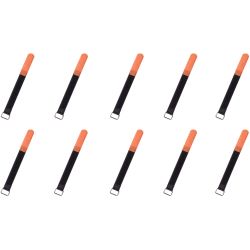 RockBoard Cable Ties - 10 Pack - 20 mm x 200 mm (Orange)