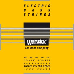 Warwick Yellow Label - Bass String Set, 5-String, Medium Light, .025-.105