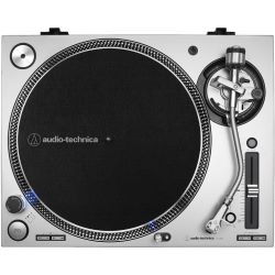 Audio Technica Plattenspieler AT-LP140XP silber