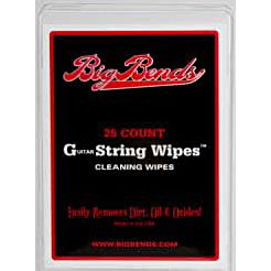 Big Bends String Wipes 25 pcs. Reinigungstücher f. Gitarresaiten