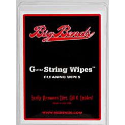Big Bends String Wipes 50 pcs. Reinigungstücher f. Gitarresaiten