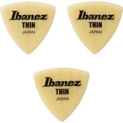Ibanez BUL8T 0,5 mm Thin 3er Pack Plektren Triangle Shape Prestige Ultem