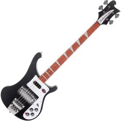 Rickenbacker 4003 Bassgitarre Matte Black inkl. Koffer