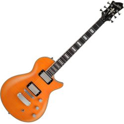 Hagstrom Ultra Max Milky Mandarin Satin E-Gitarre