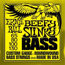 Ernie Ball EB2840 Beefy Slinky Bass-Saiten 065-130