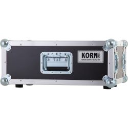 KORN Case 19 Zoll 4HE / 25cm tief phenol braun Casebau