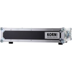 KORN Case 19 Zoll 2HE / 40cm tief phenol braun Casebau