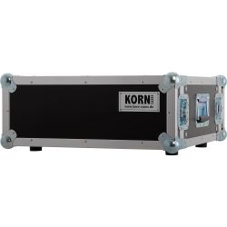 KORN Case 19 Zoll 4HE / 40cm tief phenol braun Casebau
