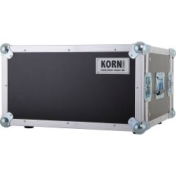 KORN Case 19 Zoll 6HE / 40cm tief phenol braun Casebau
