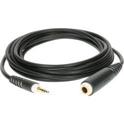 Klotz AS-EX30300 Kopfhörerverlängerung 6,3mm Buchse / 3,5mm Stecker 3m