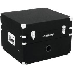 OMNITRONIC Kombi-Case 4HE Textilbezug schwarz