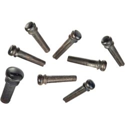 Daddario PWPS1 Stegstecker und Gurtpin Ebenholz