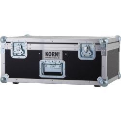 KORN Case für 4x Chauvet DJ EZlink Par Q6 BT + Zubehörfach Casebau