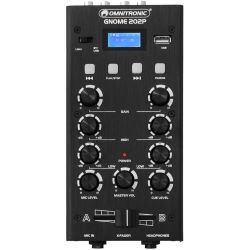 OMNITRONIC GNOME-202P Mini-Mixer schwarz
