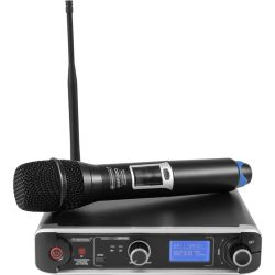 OMNITRONIC UHF-301 1-Kanal-Funkmikrofonsystem 823-832/863-865MHz