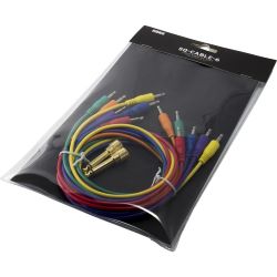 Korg Patchkabel Synthesizer 6er Set Klinke 3,5mm 0,75m