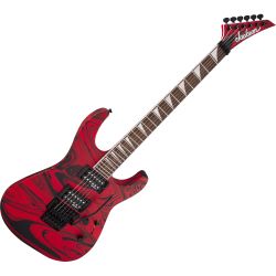 Jackson X Series Soloist SLX DX SWIRL Satin Red Swirl E-Gitarre