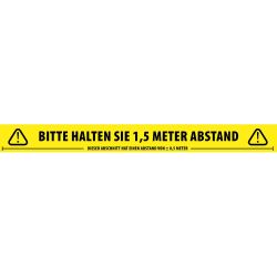 Social Distancing Tape Abstand Halten Klebeband 66m