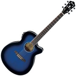 Ibanez AEG10NII-TBS Westerngitarre mit 46 mm Sattelbreite