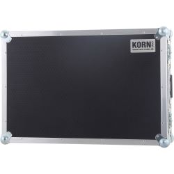 KORN Case für Denon PRIME 2 DJ System mit Laptopschlitten Casebau