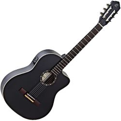 Ortega RCE125SN-SBK 4/4 Konzertgitarre inkl. Gigbag