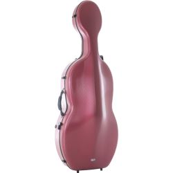 Gewa-Pure Cellokoffer Polycarbonat 4.6 4/4 rot