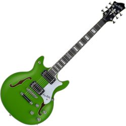 Hagstrom Alvar Limited Edition 2020 Stallion Green Metallic E-Gitarre