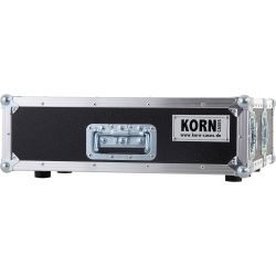 KORN Case 19 Zoll 3HE / 22cm tief für Stromverteiler schwarz Casebau