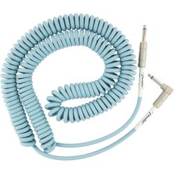 Fender Spiralkabel Koil 30 Blue