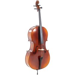 Gewa Allegro VC-1 4/4 Cello spielfertig 2 inkl. Tasche, Bogen (Massaranduba)