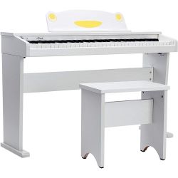 Artesia Fun-1 WH Digital Piano f. Kinder inkl. Bank+Kopfhörer