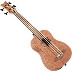 Ortega LIZZY-BS-GB-L Linkshänder Bass-Ukulele inkl. Gigbag