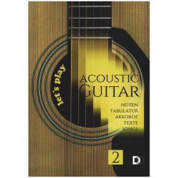 DD Verlag - Let's Play Acoustic Guitar Band 2 - f. Gitarre (Noten/Texte/Akkorde)