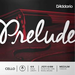 Daddario J1011-4/4M Prelude Medium Einzelsaite "A" Cello 4/4