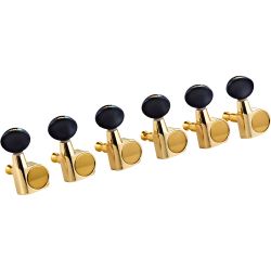 Ortega OTMEG6L-GO E-Gitarrenmechaniken-Set, 6 in line Gold