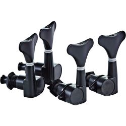 Ortega OTMEB22-GB Akustik/Elektrik Bassmechaniken-Set Standard, Die-Cast, 2+2 BK
