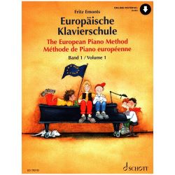 Schott - Europäische Klavierschule Band 1 (+OA) - Fritz Emonts