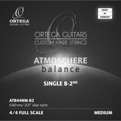 Ortega ATB44NM-B2 Atmosphere Balance Medium Tension Einzelsaite Konzertgitarre